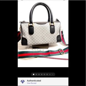 Gucci vintage Boston Bag